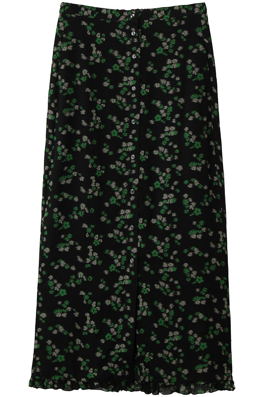 【シンゾーン/Shinzone】のフローラルジャカードスカート インテリア・キッズ・メンズ・レディースファッション・服の通販 founy(ファニー) ファッション Fashion レディースファッション Fashion for Women スカート Skirts ロングスカート Long Skirts / Maxi & Midi Skirts ジャカード/ジャガード Jacquard, Woven Pattern センター Center, Center Line フリル Frill, Ruffle フロント Front, Front Design リラックス Relax, Relaxed Fit ロング Long, Long-Length エレガント 上品 Elegant 夏 Summer 新作・新入荷 New Arrivals / New In ブラック|ID: prp329100004923840 ipo3291000000036945724