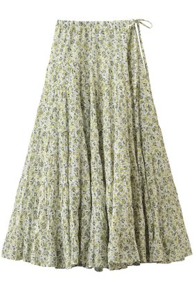 【マーレット/MERLETTE】 CHANDNI PRINT フラワープリント ティアードマキシスカート人気、トレンドファッション・服の通販 founy(ファニー) ファッション Fashion レディースファッション Fashion for Women スカート Skirts ロングスカート Long Skirts / Maxi & Midi Skirts フラワー Flower, Floral プリント Print, Printed Pattern マキシ Maxi, Full Length リゾート Resort, Vacation Style ロング Long, Long-Length 新作・新入荷 New Arrivals / New In |ID:prp329100004923842