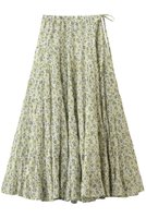 【マーレット/MERLETTE】のCHANDNI PRINT フラワープリント ティアードマキシスカート 人気、トレンドファッション・服の通販 founy(ファニー) ファッション Fashion レディースファッション Fashion for Women スカート Skirts ロングスカート Long Skirts / Maxi & Midi Skirts フラワー Flower, Floral プリント Print, Printed Pattern マキシ Maxi, Full Length リゾート Resort, Vacation Style ロング Long, Long-Length 新作・新入荷 New Arrivals / New In |ID:prp329100004923842