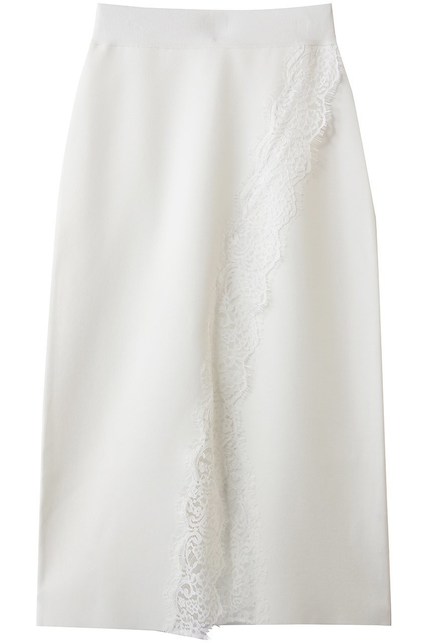 【デザイン ワークス/DESIGN WORKS】の【セットアップ対応】16ゲージミラノリブレーススカート 人気、トレンドファッション・服の通販 founy(ファニー) 　ファッション　Fashion　レディースファッション　Fashion for Women　セットアップ　Matching Sets　スカート・ミニ/ミディ/マキシ　Skirts / Mini, Midi & Maxi Skirts　スカート　Skirts　カットソー　Cut and Sewn Top　シンプル　Simple, Minimal　セットアップ　Set-Up, Coordinated Outfit　ミラノリブ　Milano Rib, Milano Stitch　ラグジュアリー　Luxury, Elegant　レース　Lace, Lace Fabric　新作・新入荷　New Arrivals / New In　 other-1|ID: prp329100004923847 ipo3291000000036945770