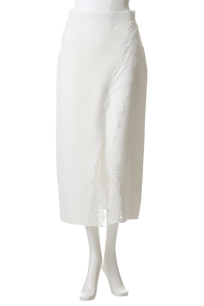 【デザイン ワークス/DESIGN WORKS】の【セットアップ対応】16ゲージミラノリブレーススカート 人気、トレンドファッション・服の通販 founy(ファニー) 　ファッション　Fashion　レディースファッション　Fashion for Women　セットアップ　Matching Sets　スカート・ミニ/ミディ/マキシ　Skirts / Mini, Midi & Maxi Skirts　スカート　Skirts　カットソー　Cut and Sewn Top　シンプル　Simple, Minimal　セットアップ　Set-Up, Coordinated Outfit　ミラノリブ　Milano Rib, Milano Stitch　ラグジュアリー　Luxury, Elegant　レース　Lace, Lace Fabric　新作・新入荷　New Arrivals / New In　other-2|ID: prp329100004923847 ipo3291000000036945779