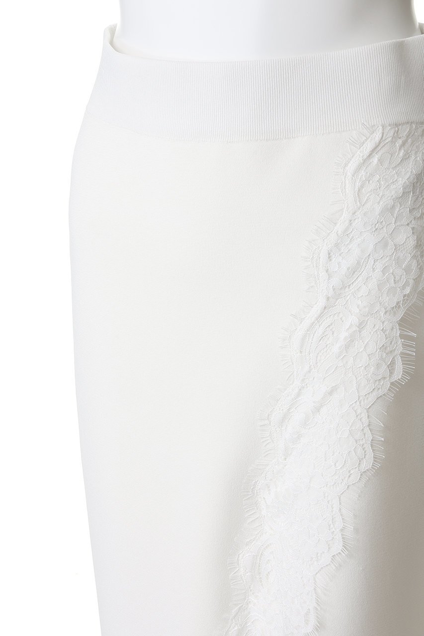 【デザイン ワークス/DESIGN WORKS】の【セットアップ対応】16ゲージミラノリブレーススカート 人気、トレンドファッション・服の通販 founy(ファニー) 　ファッション　Fashion　レディースファッション　Fashion for Women　セットアップ　Matching Sets　スカート・ミニ/ミディ/マキシ　Skirts / Mini, Midi & Maxi Skirts　スカート　Skirts　カットソー　Cut and Sewn Top　シンプル　Simple, Minimal　セットアップ　Set-Up, Coordinated Outfit　ミラノリブ　Milano Rib, Milano Stitch　ラグジュアリー　Luxury, Elegant　レース　Lace, Lace Fabric　新作・新入荷　New Arrivals / New In　other-5|ID: prp329100004923847 ipo3291000000036945787