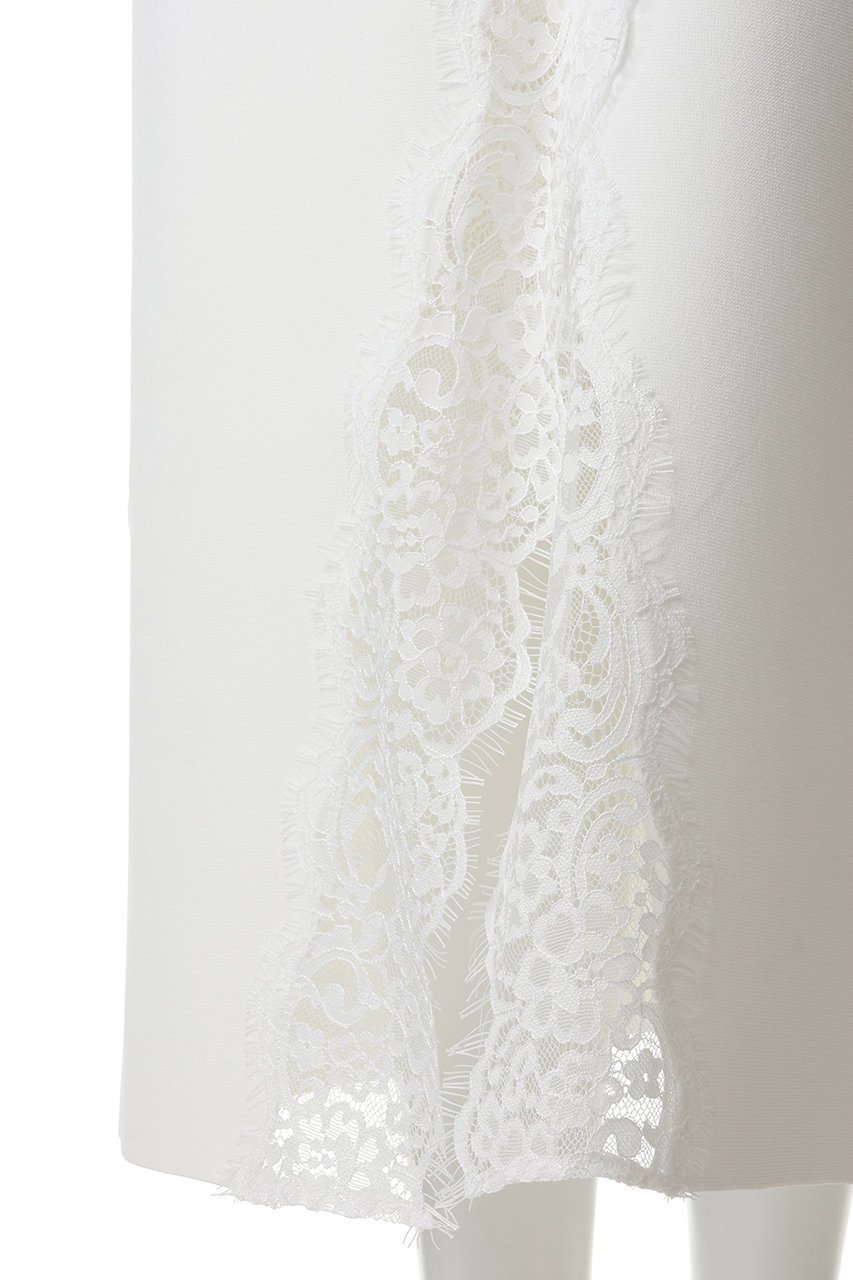 【デザイン ワークス/DESIGN WORKS】の【セットアップ対応】16ゲージミラノリブレーススカート 人気、トレンドファッション・服の通販 founy(ファニー) 　ファッション　Fashion　レディースファッション　Fashion for Women　セットアップ　Matching Sets　スカート・ミニ/ミディ/マキシ　Skirts / Mini, Midi & Maxi Skirts　スカート　Skirts　カットソー　Cut and Sewn Top　シンプル　Simple, Minimal　セットアップ　Set-Up, Coordinated Outfit　ミラノリブ　Milano Rib, Milano Stitch　ラグジュアリー　Luxury, Elegant　レース　Lace, Lace Fabric　新作・新入荷　New Arrivals / New In　other-6|ID: prp329100004923847 ipo3291000000036945790