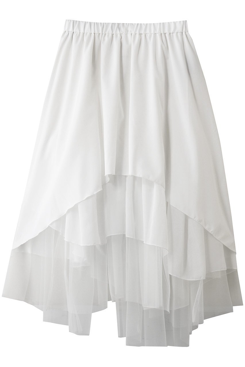 【ミディウミソリッド/MIDIUMISOLID】のasymmetry tiered SK スカート 人気、トレンドファッション・服の通販 founy(ファニー) 　ファッション　Fashion　レディースファッション　Fashion for Women　スカート　Skirts　ロングスカート　Long Skirts / Maxi & Midi Skirts　アシンメトリー　Asymmetrical Style　エレガント 上品　Elegant　ギャザー　Gathered, Ruffled　ロング　Long, Long-Length　夏　Summer　新作・新入荷　New Arrivals / New In　春　Spring　S/S・春夏　SS, Spring/Summer, Warm Season　 other-1|ID: prp329100004923855 ipo3291000000036945841