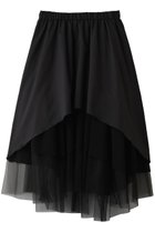 【ミディウミソリッド/MIDIUMISOLID】のasymmetry tiered SK スカート black|ID: prp329100004923855 ipo3291000000036945845