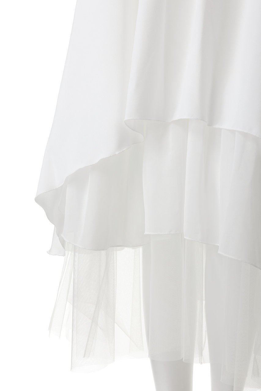 【ミディウミソリッド/MIDIUMISOLID】のasymmetry tiered SK スカート 人気、トレンドファッション・服の通販 founy(ファニー) 　ファッション　Fashion　レディースファッション　Fashion for Women　スカート　Skirts　ロングスカート　Long Skirts / Maxi & Midi Skirts　アシンメトリー　Asymmetrical Style　エレガント 上品　Elegant　ギャザー　Gathered, Ruffled　ロング　Long, Long-Length　夏　Summer　新作・新入荷　New Arrivals / New In　春　Spring　S/S・春夏　SS, Spring/Summer, Warm Season　other-5|ID: prp329100004923855 ipo3291000000036945855