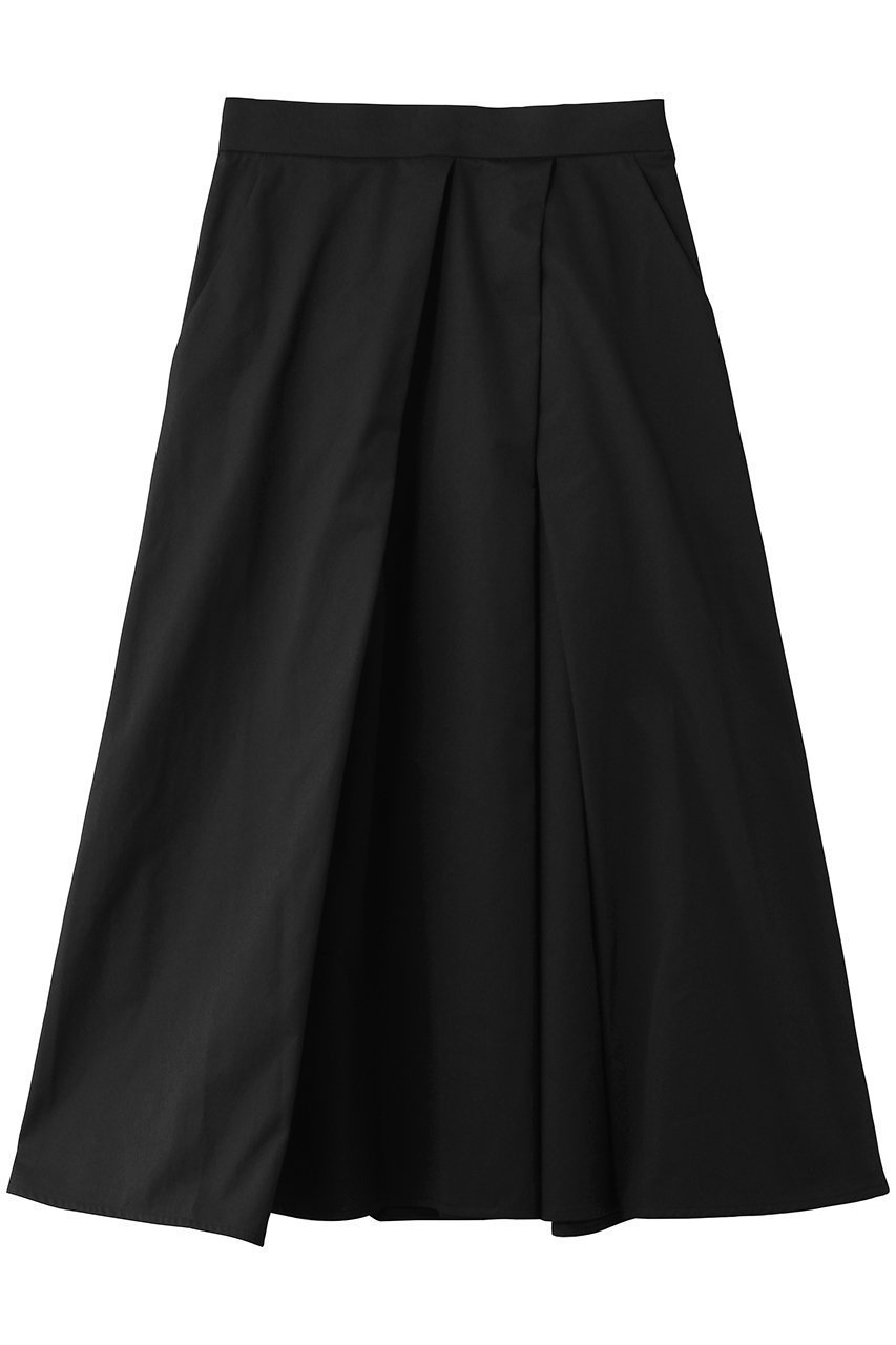 【アルアバイル/allureville】のデザインタックフレアースカート インテリア・キッズ・メンズ・レディースファッション・服の通販 founy(ファニー) 　ファッション　Fashion　レディースファッション　Fashion for Women　スカート　Skirts　アシンメトリー　Asymmetrical Style　フレア　Flare, Flared　ベーシック　Basic, Essential　新作・新入荷　New Arrivals / New In　ブラック|ID: prp329100004923867 ipo3291000000036945940