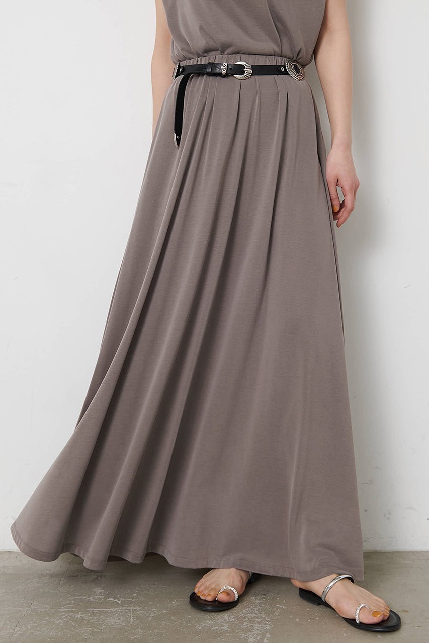 【ウィムガゼット/Whim Gazette】のフィブリル天竺ギャザースカート 人気、トレンドファッション・服の通販 founy(ファニー) 　ファッション　Fashion　レディースファッション　Fashion for Women　スカート　Skirts　ロングスカート　Long Skirts / Maxi & Midi Skirts　おすすめ　Recommended / Our Picks　カットソー　Cut and Sewn Top　ギャザー　Gathered, Ruffled　ロング　Long, Long-Length　エレガント 上品　Elegant　新作・新入荷　New Arrivals / New In　 other-1|ID: prp329100004923872 ipo3291000000036945971