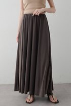 【ウィムガゼット/Whim Gazette】のフィブリル天竺ギャザースカート チャコールグレー|ID: prp329100004923872 ipo3291000000036945977