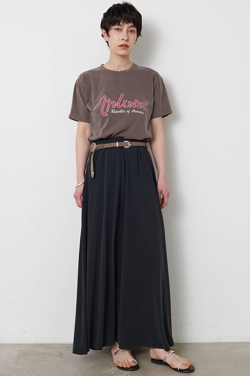 【ウィムガゼット/Whim Gazette】のフィブリル天竺ギャザースカート 人気、トレンドファッション・服の通販 founy(ファニー) 　ファッション　Fashion　レディースファッション　Fashion for Women　スカート　Skirts　ロングスカート　Long Skirts / Maxi & Midi Skirts　おすすめ　Recommended / Our Picks　カットソー　Cut and Sewn Top　ギャザー　Gathered, Ruffled　ロング　Long, Long-Length　エレガント 上品　Elegant　新作・新入荷　New Arrivals / New In　other-2|ID: prp329100004923872 ipo3291000000036945983