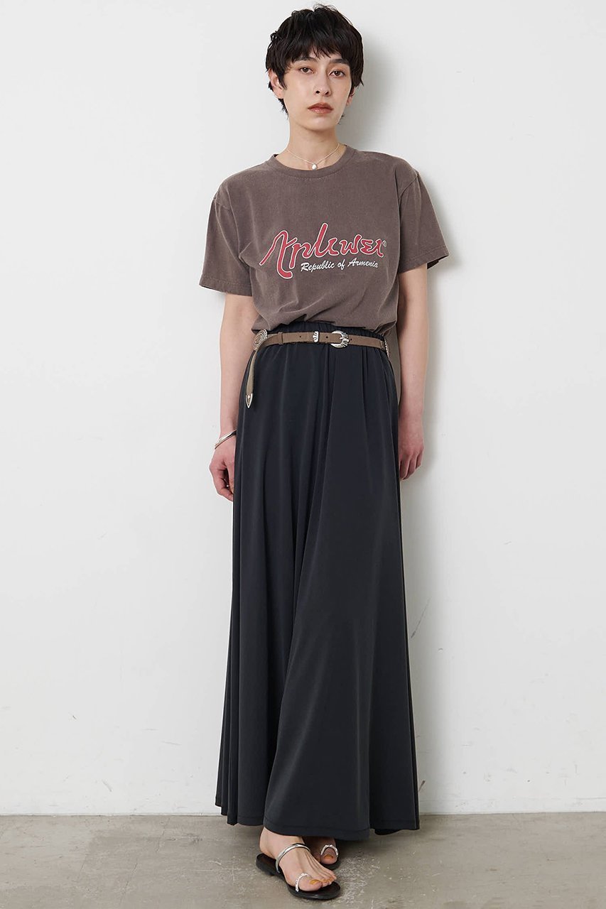 【ウィムガゼット/Whim Gazette】のフィブリル天竺ギャザースカート 人気、トレンドファッション・服の通販 founy(ファニー) 　ファッション　Fashion　レディースファッション　Fashion for Women　スカート　Skirts　ロングスカート　Long Skirts / Maxi & Midi Skirts　おすすめ　Recommended / Our Picks　カットソー　Cut and Sewn Top　ギャザー　Gathered, Ruffled　ロング　Long, Long-Length　エレガント 上品　Elegant　新作・新入荷　New Arrivals / New In　other-6|ID: prp329100004923872 ipo3291000000036945994