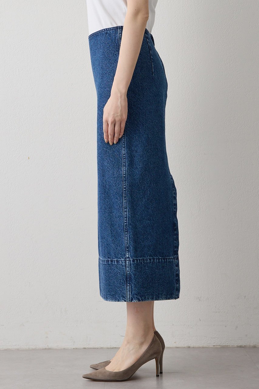 【ウィムガゼット/Whim Gazette】のデニムタイトスカート 人気、トレンドファッション・服の通販 founy(ファニー) 　ファッション　Fashion　レディースファッション　Fashion for Women　スカート　Skirts　ロングスカート　Long Skirts / Maxi & Midi Skirts　おすすめ　Recommended / Our Picks　スリット　Slit, Slit Detail　セットアップ　Set-Up, Coordinated Outfit　タイトスカート　Pencil Skirt, Tight Skirt　デニム　Denim, Jeans Material　バランス　Balance, Style Balance　ロング　Long, Long-Length　新作・新入荷　New Arrivals / New In　other-7|ID: prp329100004923876 ipo3291000000036946022