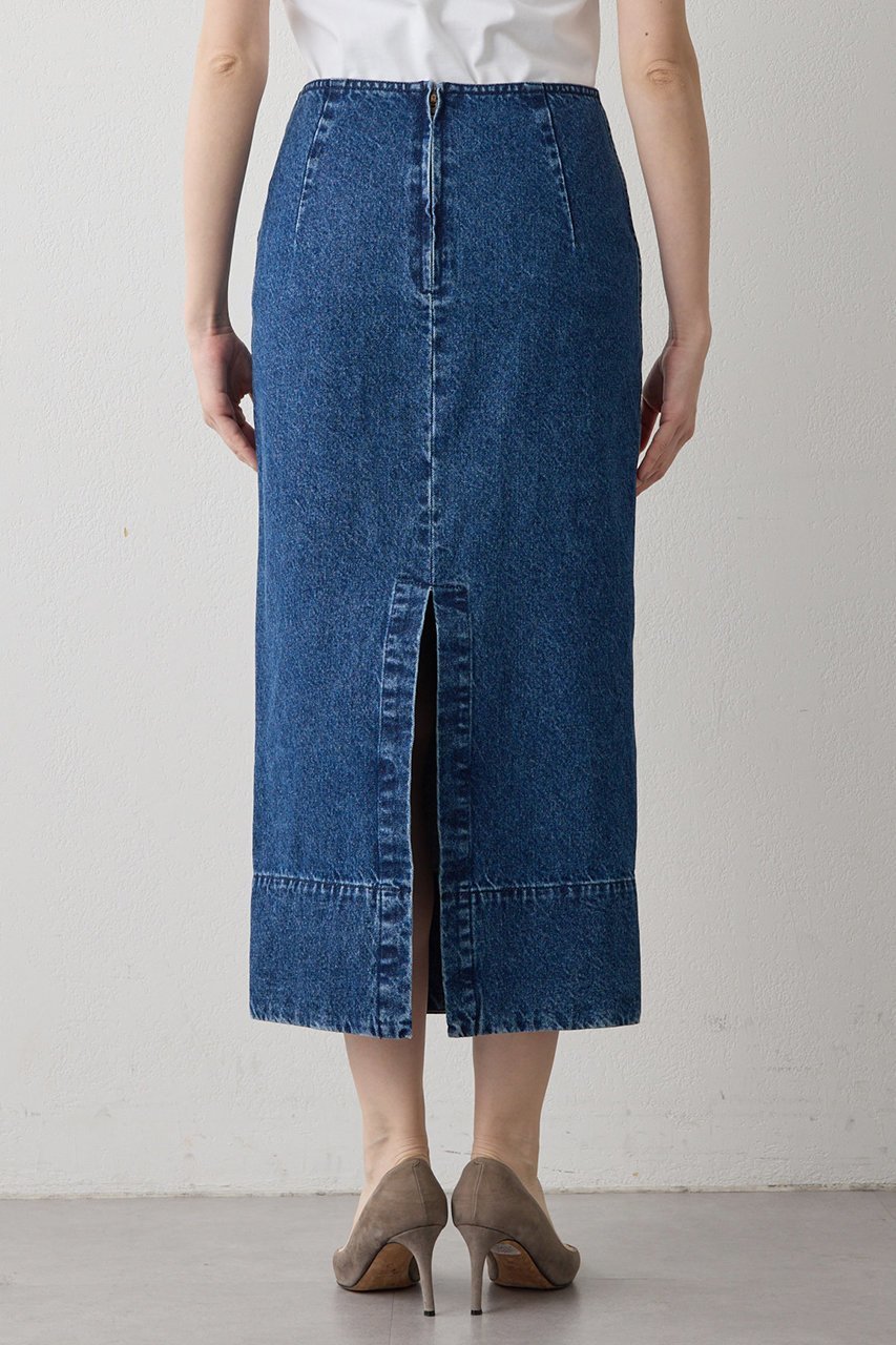 【ウィムガゼット/Whim Gazette】のデニムタイトスカート 人気、トレンドファッション・服の通販 founy(ファニー) 　ファッション　Fashion　レディースファッション　Fashion for Women　スカート　Skirts　ロングスカート　Long Skirts / Maxi & Midi Skirts　おすすめ　Recommended / Our Picks　スリット　Slit, Slit Detail　セットアップ　Set-Up, Coordinated Outfit　タイトスカート　Pencil Skirt, Tight Skirt　デニム　Denim, Jeans Material　バランス　Balance, Style Balance　ロング　Long, Long-Length　新作・新入荷　New Arrivals / New In　other-8|ID: prp329100004923876 ipo3291000000036946025