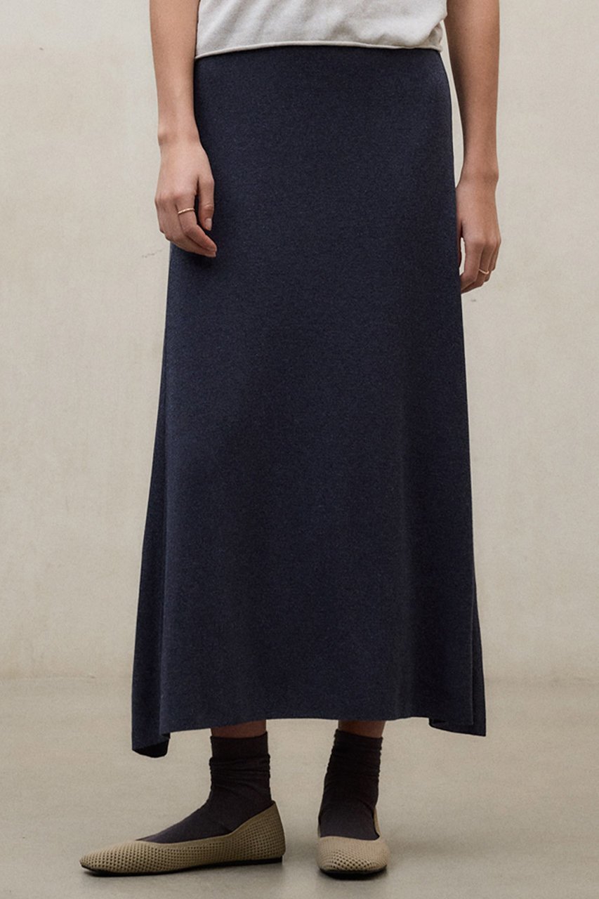 【エコアルフ/ECOALF】のIMA スカート / IMA SKIRT WOMAN インテリア・キッズ・メンズ・レディースファッション・服の通販 founy(ファニー) 　ファッション　Fashion　レディースファッション　Fashion for Women　スカート　Skirts　ロングスカート　Long Skirts / Maxi & Midi Skirts　なめらか　Smooth, Silky Texture　シルク　Silk, 100% Silk　ドレープ　Drape, Draping Fabric　リラックス　Relax, Relaxed Fit　ロング　Long, Long-Length　エレガント 上品　Elegant　新作・新入荷　New Arrivals / New In　ブルー|ID: prp329100004923879 ipo3291000000036946035