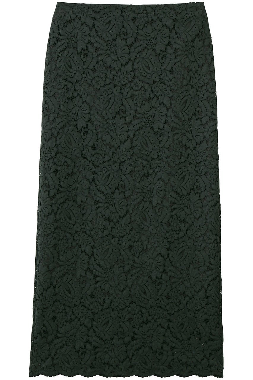 【プルミエ アロンディスモン/1er Arrondissement】のフラワーレースタイトスカート インテリア・キッズ・メンズ・レディースファッション・服の通販 founy(ファニー) 　ファッション　Fashion　レディースファッション　Fashion for Women　スカート　Skirts　ロングスカート　Long Skirts / Maxi & Midi Skirts　シューズ　Shoes, Footwear　レース　Lace, Lace Fabric　ロング　Long, Long-Length　エレガント 上品　Elegant　新作・新入荷　New Arrivals / New In　グリーン|ID: prp329100004923881 ipo3291000000036946048