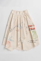 【メゾンスペシャル/MAISON SPECIAL】のAsymmetrical Wrap Print Skirt/アシンメトリーラッププリントスカート WHT(ホワイト)|ID: prp329100004923894 ipo3291000000036946128