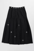 【メゾンスペシャル/MAISON SPECIAL】のEyelet Pleated Skirt/アイレットプリーツスカート BLK(ブラック)|ID: prp329100004923895 ipo3291000000036946159