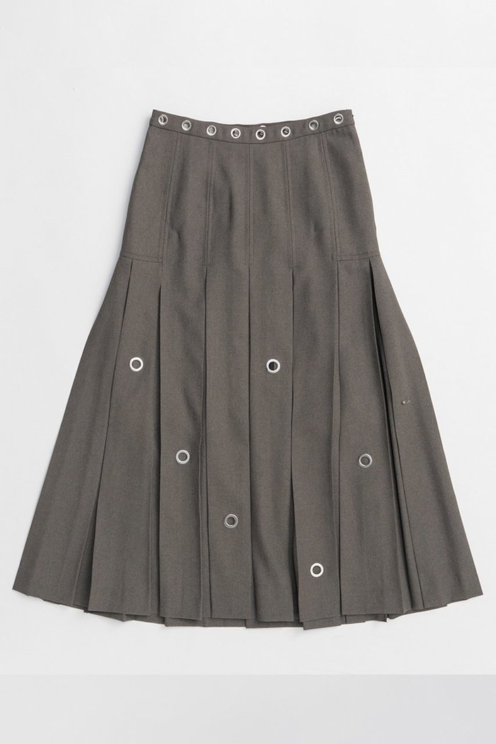 【メゾンスペシャル/MAISON SPECIAL】のEyelet Pleated Skirt/アイレットプリーツスカート インテリア・キッズ・メンズ・レディースファッション・服の通販 founy(ファニー) https://founy.com/ ファッション Fashion レディースファッション Fashion for Women スカート Skirts プリーツスカート / 上品フェミニンスタイル Pleated Skirts ロングスカート Long Skirts / Maxi & Midi Skirts クラシック Classic, Timeless Style ショート Short, Short Length シンプル Simple, Minimal ジャケット Jacket, Outerwear セットアップ Set-Up, Coordinated Outfit フォルム Silhouette, Form プリーツ Pleats, Pleated ランダム Random, Irregular ロング Long, Long-Length 新作・新入荷 New Arrivals / New In |ID: prp329100004923896 ipo3291000000036946155