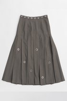 【メゾンスペシャル/MAISON SPECIAL】のEyelet Pleated Skirt/アイレットプリーツスカート GRY(グレー)|ID: prp329100004923896 ipo3291000000036946158