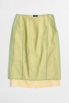 【メゾンスペシャル/MAISON SPECIAL】のSheer Layered Color Skirt/シアーレイヤードカラースカート GRN(グリーン)|ID: prp329100004923897 ipo3291000000036946166