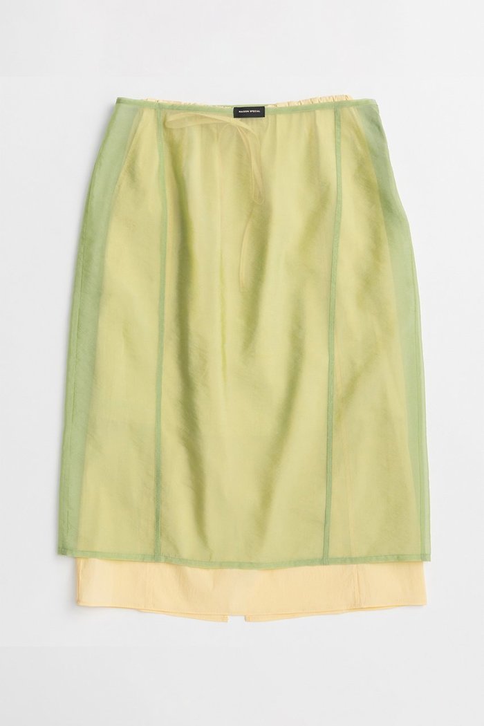 【メゾンスペシャル/MAISON SPECIAL】のSheer Layered Color Skirt/シアーレイヤードカラースカート インテリア・キッズ・メンズ・レディースファッション・服の通販 founy(ファニー) https://founy.com/ ファッション Fashion レディースファッション Fashion for Women スカート Skirts ロングスカート Long Skirts / Maxi & Midi Skirts アンダー Underwear Essentials オーガンジー Organza Fabric シアー Sheer, See-Through ストレッチ Stretch, Stretchy Fabric スポーティ Sporty, Casual Athletic タフタ Taffeta, Structured Fabric ベーシック Basic, Essential ロング Long, Long-Length 新作・新入荷 New Arrivals / New In |ID: prp329100004923898 ipo3291000000036946164