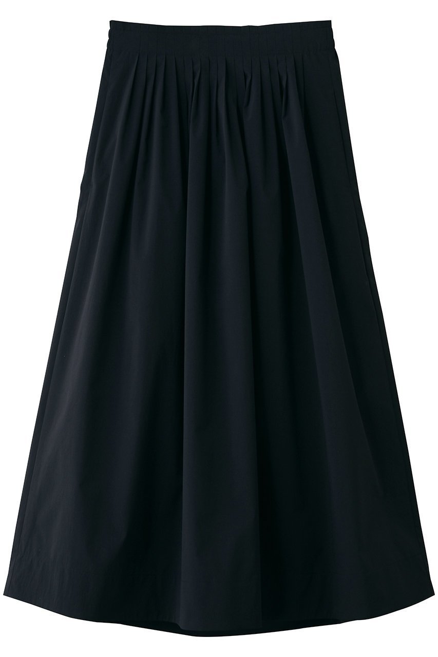 【デパリエ/DEPAREILLE】のタイプライタータックスカート インテリア・キッズ・メンズ・レディースファッション・服の通販 founy(ファニー) 　ファッション　Fashion　レディースファッション　Fashion for Women　スカート　Skirts　ロングスカート　Long Skirts / Maxi & Midi Skirts　タイプライター　Typewriter Fabric, Crisp Cotton　フレア　Flare, Flared　ロング　Long, Long-Length　夏　Summer　新作・新入荷　New Arrivals / New In　春　Spring　S/S・春夏　SS, Spring/Summer, Warm Season　ネイビー|ID: prp329100004923903 ipo3291000000036946220