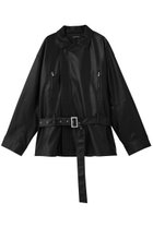 【メゾンスペシャル/MAISON SPECIAL】のBelted Faux Leather Jacket/ベルテッドフェイクレザージャケット 人気、トレンドファッション・服の通販 founy(ファニー) ファッション Fashion レディースファッション Fashion for Women アウター Coat / Outerwear Collection レディースジャケット・軽アウター Jackets おすすめ Recommended / Our Picks クール Cool, Chic ジャケット Jacket, Outerwear フェイクレザー Faux Leather, PU Leather ブラウジング Blouson Silhouette, Cinched Waist thumbnail BLK(ブラック)|ID: prp329100004924386 ipo3291000000036950216
