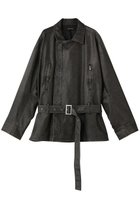 【メゾンスペシャル/MAISON SPECIAL】のBelted Faux Leather Jacket/ベルテッドフェイクレザージャケット 人気、トレンドファッション・服の通販 founy(ファニー) ファッション Fashion レディースファッション Fashion for Women アウター Coat / Outerwear Collection レディースジャケット・軽アウター Jackets おすすめ Recommended / Our Picks クール Cool, Chic ジャケット Jacket, Outerwear フェイクレザー Faux Leather, PU Leather ブラウジング Blouson Silhouette, Cinched Waist thumbnail D.BLK(ブラック)|ID: prp329100004924386 ipo3291000000036950217