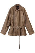 【メゾンスペシャル/MAISON SPECIAL】のBelted Faux Leather Jacket/ベルテッドフェイクレザージャケット 人気、トレンドファッション・服の通販 founy(ファニー) ファッション Fashion レディースファッション Fashion for Women アウター Coat / Outerwear Collection レディースジャケット・軽アウター Jackets おすすめ Recommended / Our Picks クール Cool, Chic ジャケット Jacket, Outerwear フェイクレザー Faux Leather, PU Leather ブラウジング Blouson Silhouette, Cinched Waist thumbnail D.BRN(ダークブラウン)|ID: prp329100004924386 ipo3291000000036950219