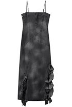 【メゾンスペシャル/MAISON SPECIAL】のFrill Denim Dress/フリルデニムワンピース BLK(ブラック)|ID: prp329100004924392 ipo3291000000036950281