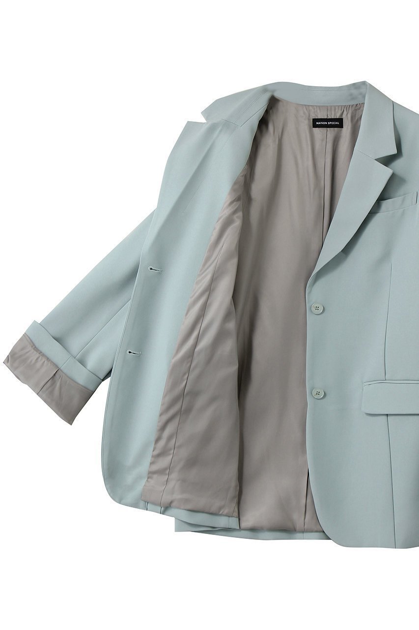 【メゾンスペシャル/MAISON SPECIAL】のColor Single Jacket/カラーシングルジャケット 人気、トレンドファッション・服の通販 founy(ファニー) 　ファッション　Fashion　レディースファッション　Fashion for Women　アウター　Coat / Outerwear Collection　レディースジャケット・軽アウター　Jackets　ジャケット　Jacket, Outerwear　セットアップ　Set-Up, Coordinated Outfit　テーラード　Tailored, Tailored Fit　ボトム　Bottoms, Lower Wear　リラックス　Relax, Relaxed Fit　おすすめ　Recommended / Our Picks　other-6|ID: prp329100004924409 ipo3291000000036950383