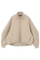 【マルティニーク/martinique】のダンボールハイネックジップ ベージュ|ID: prp329100004924431 ipo3291000000036950548