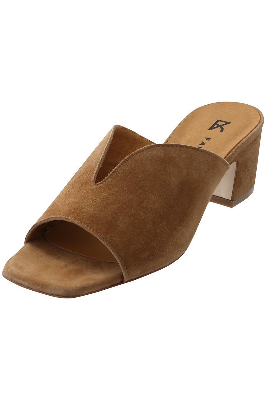 【エスメラルダ/Esmeralda】の【FABIO RUSCON】Vカットスクエアトゥサンダル インテリア・キッズ・メンズ・レディースファッション・服の通販 founy(ファニー) 　ファッション　Fashion　レディースファッション　Fashion for Women　サンダル　Sandals, Summer Shoes　ベージュ|ID: prp329100004924464 ipo3291000000036950743