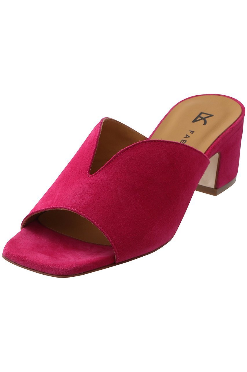 【エスメラルダ/Esmeralda】の【FABIO RUSCON】Vカットスクエアトゥサンダル インテリア・キッズ・メンズ・レディースファッション・服の通販 founy(ファニー) 　ファッション　Fashion　レディースファッション　Fashion for Women　サンダル　Sandals, Summer Shoes　ピンク|ID: prp329100004924464 ipo3291000000036950745