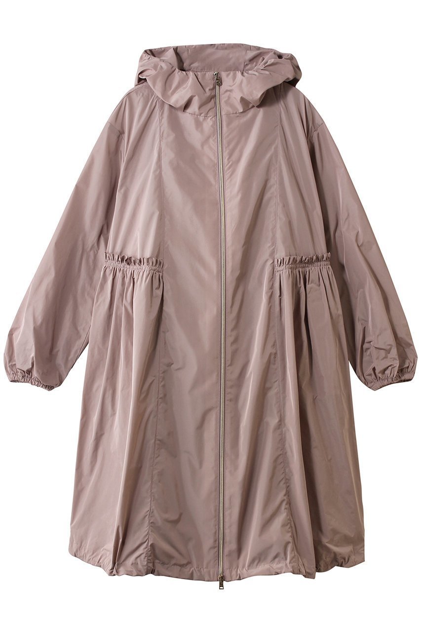 【ヘルノ/HERNO】のギャザー切替フーデッドコート インテリア・キッズ・メンズ・レディースファッション・服の通販 founy(ファニー) ファッション Fashion レディースファッション Fashion for Women アウター Coat / Outerwear Collection コート・ロングコート・ピーコート Long Coats, Peacoats & More ギャザー Gathered, Ruffled デニム Denim, Jeans Material ロング Long, Long-Length 切替 Switching, Contrast Panel 軽量 Lightweight, Ultra Light ライトピンク|ID: prp329100004924496 ipo3291000000036950983