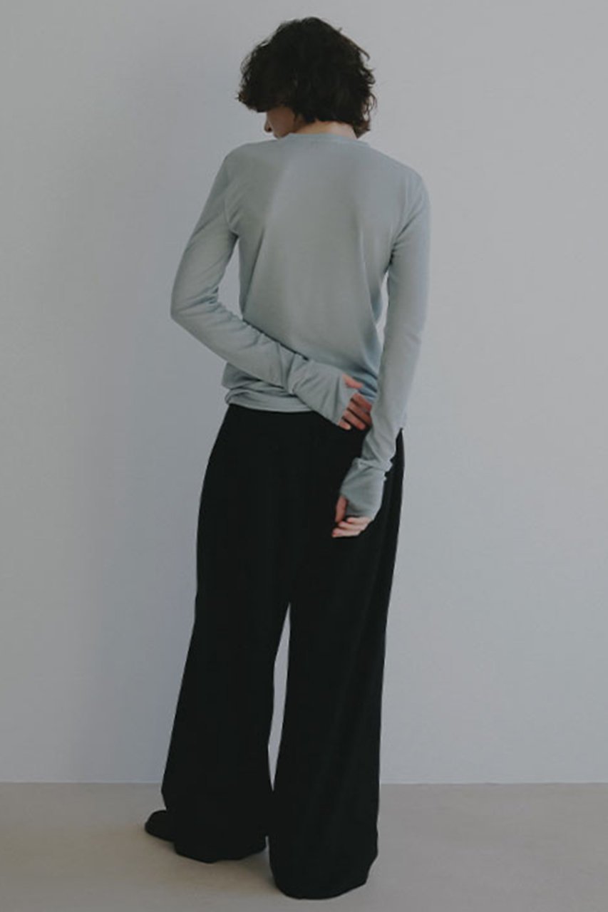 【エトレトウキョウ/ETRE TOKYO】のウールフライスヘンリーネックプルオーバー 人気、トレンドファッション・服の通販 founy(ファニー) 　ファッション　Fashion　レディースファッション　Fashion for Women　トップス・カットソー　Cut & Sew Tops　シャツ・ブラウス・オフィスカジュアル　Elegant Blouses & Button-Ups　ロングTシャツ・Tシャツ　Longline T-Shirts & Tees　カジュアルプルオーバー・ニットトップス　Pullovers & Knit Tops / Casual Pullovers　カットソー・ベーシックTシャツ　Cut-and-Sewn Tops / Stretch Tees & Basics　おすすめ　Recommended / Our Picks　なめらか　Smooth, Silky Texture　インナー　Innerwear　スリーブ　Sleeve, Long Sleeve / Short Sleeve　ロング　Long, Long-Length　エレガント 上品　Elegant　other-6|ID: prp329100004924540 ipo3291000000036951379