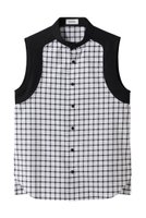 【ザ リラクス/THE RERACS】のバンドカラースリーブレスシャツ 人気、トレンドファッション・服の通販 founy(ファニー) ファッション Fashion レディースファッション Fashion for Women トップス・カットソー Cut & Sew Tops キャミソール&ノースリーブ Camisoles & Sleeveless Tops シャツ・ブラウス・オフィスカジュアル Elegant Blouses & Button-Ups コンパクト Compact, Small Size スラックス Slacks, Dress Pants チェック Check, Plaid, Tartan ノースリーブ Sleeveless, No-Sleeve マニッシュ Mannish, Boyish モダン Modern, Contemporary 無地 Plain, Solid Color |ID:prp329100004924589