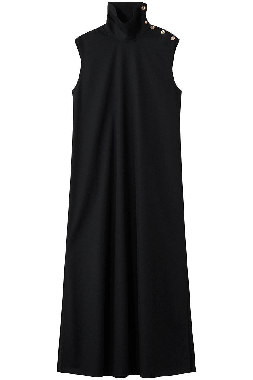 【ザ リラクス/THE RERACS】のハイネックサイドオープンドレス 人気、トレンドファッション・服の通販 founy(ファニー) 　ファッション　Fashion　レディースファッション　Fashion for Women　ワンピース　Dresses　フォーマル・パーティードレス・結婚式用ドレス　Elegant & Casual Dresses　チュニック　Tunic Tops & Dresses　ショルダー　Shoulder, Shoulder Strap　ジュエリー　Jewelry, Accessories　スリット　Slit, Slit Detail　チュニック　Tunic, Long Top　ドレス　Dress, One-Piece　ロング　Long, Long-Length　 other-1|ID: prp329100004924598 ipo3291000000036951802