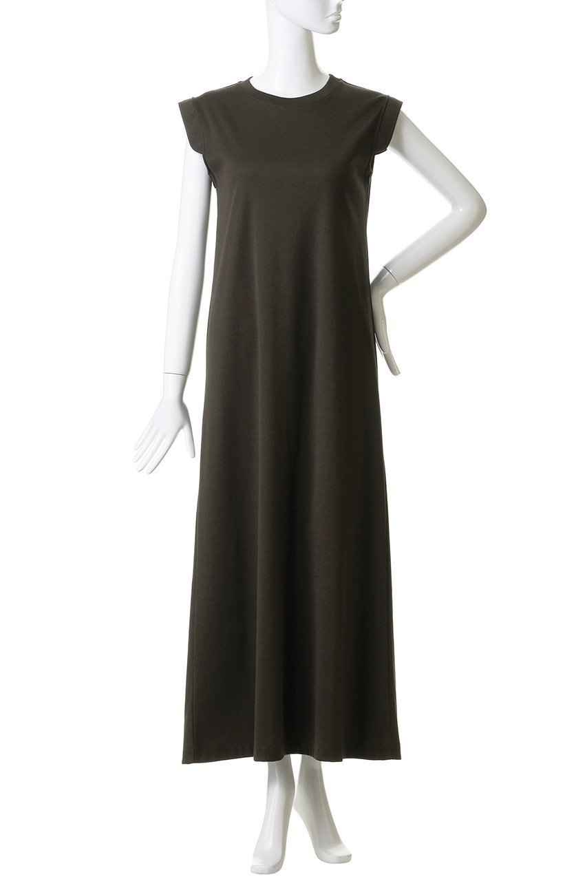 【ザ リラクス/THE RERACS】のショルダースイッチングタンクトップドレス 人気、トレンドファッション・服の通販 founy(ファニー) 　ファッション　Fashion　レディースファッション　Fashion for Women　ワンピース　Dresses　フォーマル・パーティードレス・結婚式用ドレス　Elegant & Casual Dresses　チュニック　Tunic Tops & Dresses　スニーカー　Sneakers, Trainers　タンク　Tank Top, Sleeveless Top　ダウン　Down, Puffer　チュニック　Tunic, Long Top　ドレス　Dress, One-Piece　フレア　Flare, Flared　ロング　Long, Long-Length　再入荷　Restock / Back in Stock　other-2|ID: prp329100004924604 ipo3291000000036951844