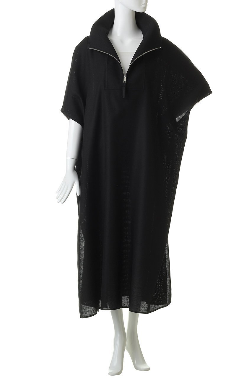 【ザ リラクス/THE RERACS】のハイネックジップアップドレス 人気、トレンドファッション・服の通販 founy(ファニー) 　ファッション　Fashion　レディースファッション　Fashion for Women　ワンピース　Dresses　フォーマル・パーティードレス・結婚式用ドレス　Elegant & Casual Dresses　チュニック　Tunic Tops & Dresses　インナー　Innerwear　ジップ　Zip, Zipper　スリット　Slit, Slit Detail　チュニック　Tunic, Long Top　ドレス　Dress, One-Piece　ハイネック　High Neck, Mock Neck　フロント　Front, Front Design　ロング　Long, Long-Length　エレガント 上品　Elegant　other-6|ID: prp329100004924611 ipo3291000000036951883