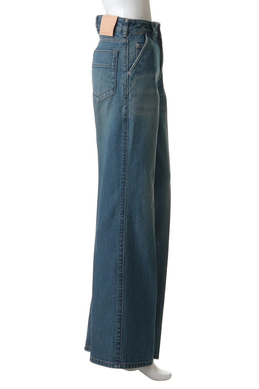 【ザ リラクス/THE RERACS】のペンシルフレアデニムパンツ 人気、トレンドファッション・服の通販 founy(ファニー) 　ファッション　Fashion　レディースファッション　Fashion for Women　パンツ　Pants & Trousers　デニムパンツ・ジーンズ・美脚デニム　Denim Jeans & Pants　カットソー　Cut and Sewn Top　コンパクト　Compact, Small Size　デニム　Denim, Jeans Material　バランス　Balance, Style Balance　フレア　Flare, Flared　新作・新入荷　New Arrivals / New In　other-3|ID: prp329100004924616 ipo3291000000036951913