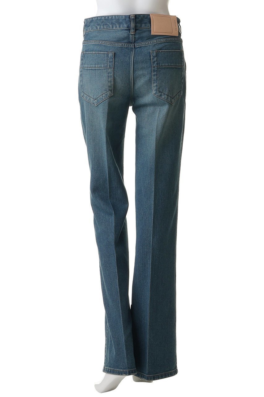 【ザ リラクス/THE RERACS】のペンシルフレアデニムパンツ 人気、トレンドファッション・服の通販 founy(ファニー) 　ファッション　Fashion　レディースファッション　Fashion for Women　パンツ　Pants & Trousers　デニムパンツ・ジーンズ・美脚デニム　Denim Jeans & Pants　カットソー　Cut and Sewn Top　コンパクト　Compact, Small Size　デニム　Denim, Jeans Material　バランス　Balance, Style Balance　フレア　Flare, Flared　新作・新入荷　New Arrivals / New In　other-4|ID: prp329100004924616 ipo3291000000036951915
