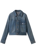 【ザ リラクス/THE RERACS】のタイトフィットショートJEANジャケット ウォッシュドブルー|ID: prp329100004924626 ipo3291000000036951960