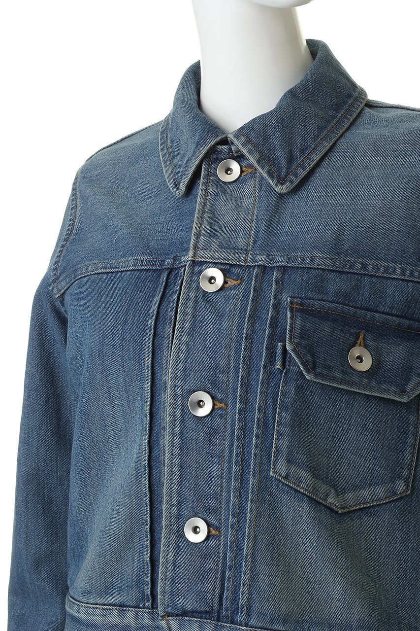 【ザ リラクス/THE RERACS】のタイトフィットショートJEANジャケット 人気、トレンドファッション・服の通販 founy(ファニー) ファッション Fashion レディースファッション Fashion for Women アウター Coat / Outerwear Collection レディースジャケット・軽アウター Jackets ショート Short, Short Length ジャケット Jacket, Outerwear バランス Balance, Style Balance フラップ Flap, Flap Pocket フレア Flare, Flared ポケット Pocket, Pocket Detail 人気 Popular, Best Seller other-5|ID: prp329100004924626 ipo3291000000036951968