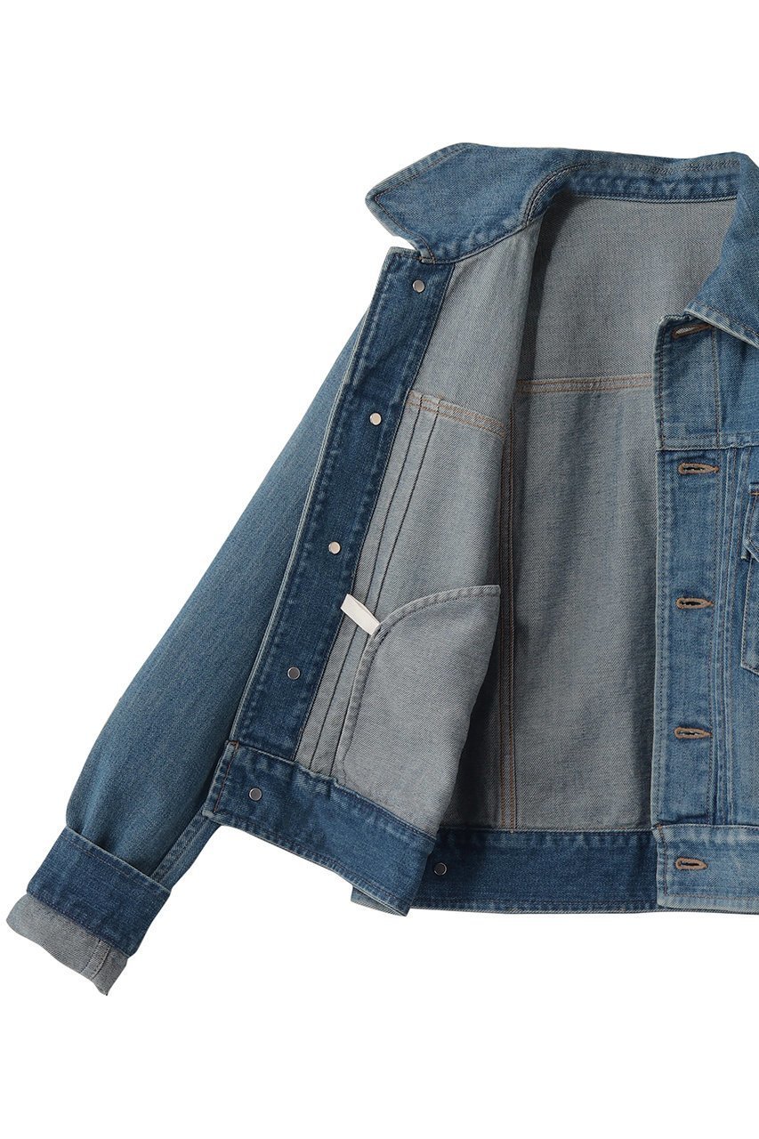 【ザ リラクス/THE RERACS】のタイトフィットショートJEANジャケット 人気、トレンドファッション・服の通販 founy(ファニー) ファッション Fashion レディースファッション Fashion for Women アウター Coat / Outerwear Collection レディースジャケット・軽アウター Jackets ショート Short, Short Length ジャケット Jacket, Outerwear バランス Balance, Style Balance フラップ Flap, Flap Pocket フレア Flare, Flared ポケット Pocket, Pocket Detail 人気 Popular, Best Seller other-6|ID: prp329100004924626 ipo3291000000036951970