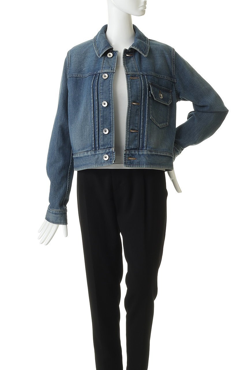 【ザ リラクス/THE RERACS】のタイトフィットショートJEANジャケット 人気、トレンドファッション・服の通販 founy(ファニー) ファッション Fashion レディースファッション Fashion for Women アウター Coat / Outerwear Collection レディースジャケット・軽アウター Jackets ショート Short, Short Length ジャケット Jacket, Outerwear バランス Balance, Style Balance フラップ Flap, Flap Pocket フレア Flare, Flared ポケット Pocket, Pocket Detail 人気 Popular, Best Seller other-7|ID: prp329100004924626 ipo3291000000036951972