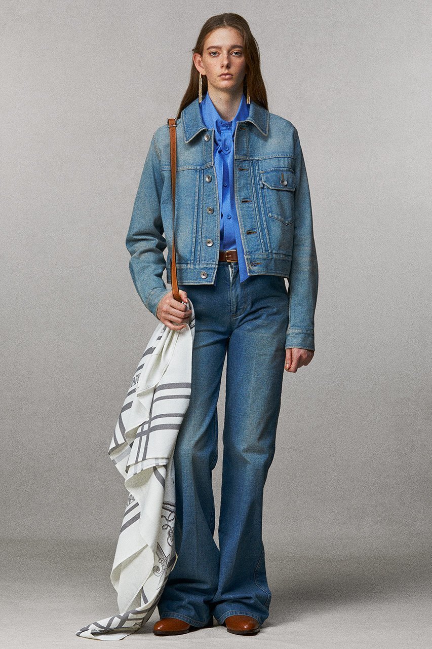 【ザ リラクス/THE RERACS】のタイトフィットショートJEANジャケット 人気、トレンドファッション・服の通販 founy(ファニー) ファッション Fashion レディースファッション Fashion for Women アウター Coat / Outerwear Collection レディースジャケット・軽アウター Jackets ショート Short, Short Length ジャケット Jacket, Outerwear バランス Balance, Style Balance フラップ Flap, Flap Pocket フレア Flare, Flared ポケット Pocket, Pocket Detail 人気 Popular, Best Seller other-8|ID: prp329100004924626 ipo3291000000036951974