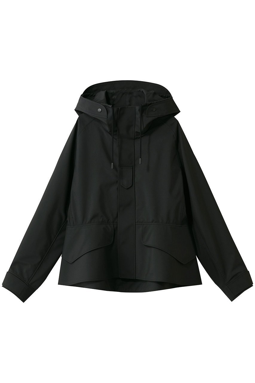 【ザ リラクス/THE RERACS】のECWCS ペプラムパーカー インテリア・キッズ・メンズ・レディースファッション・服の通販 founy(ファニー) 　ファッション　Fashion　レディースファッション　Fashion for Women　アウター　Coat / Outerwear Collection　コート・ロングコート・ピーコート　Long Coats, Peacoats & More　ショート　Short, Short Length　バランス　Balance, Style Balance　パーカー　Hoodie, Parka　ペプラム　Peplum, Flared Hem　ミリタリー　Military, Army Style　ブラック|ID: prp329100004924641 ipo3291000000036952052