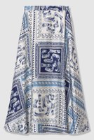 【アルアバイル/allureville】の【LOULOU WILLOUGHBY】ウエスタンスカーフプリントフレアスカート 人気、トレンドファッション・服の通販 founy(ファニー) ファッション Fashion レディースファッション Fashion for Women スカート Skirts Aライン・フレアスカート A-Line & Flared Skirts ロングスカート Long Skirts / Maxi & Midi Skirts ウエスタン Western Style シューズ Shoes, Footwear シンプル Simple, Minimal スカーフ Scarf, Neckwear トレンド Trend, Trending Now ドット Polka Dot, Dot Pattern フィット Fit, Slim Fit フレア Flare, Flared プリント Print, Printed Pattern ペイズリー Paisley, Ethnic Pattern ラップ Wrap, Wrap Design ロング Long, Long-Length エレガント 上品 Elegant 再入荷 Restock / Back in Stock |ID:prp329100004924684