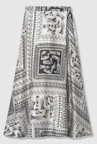 【アルアバイル/allureville】の【LOULOU WILLOUGHBY】ウエスタンスカーフプリントフレアスカート 人気、トレンドファッション・服の通販 founy(ファニー) ファッション Fashion レディースファッション Fashion for Women スカート Skirts Aライン・フレアスカート A-Line & Flared Skirts ロングスカート Long Skirts / Maxi & Midi Skirts ウエスタン Western Style シューズ Shoes, Footwear シンプル Simple, Minimal スカーフ Scarf, Neckwear トレンド Trend, Trending Now ドット Polka Dot, Dot Pattern フィット Fit, Slim Fit フレア Flare, Flared プリント Print, Printed Pattern ペイズリー Paisley, Ethnic Pattern ラップ Wrap, Wrap Design ロング Long, Long-Length エレガント 上品 Elegant 再入荷 Restock / Back in Stock thumbnail ブラック|ID: prp329100004924684 ipo3291000000036952415